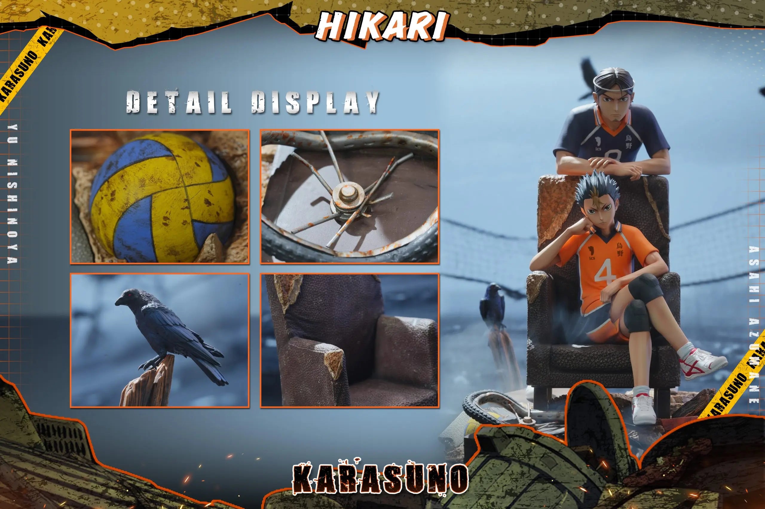 HIKARI Studio - Haikyu!! Yu Nishinoya & Asahi Azumane