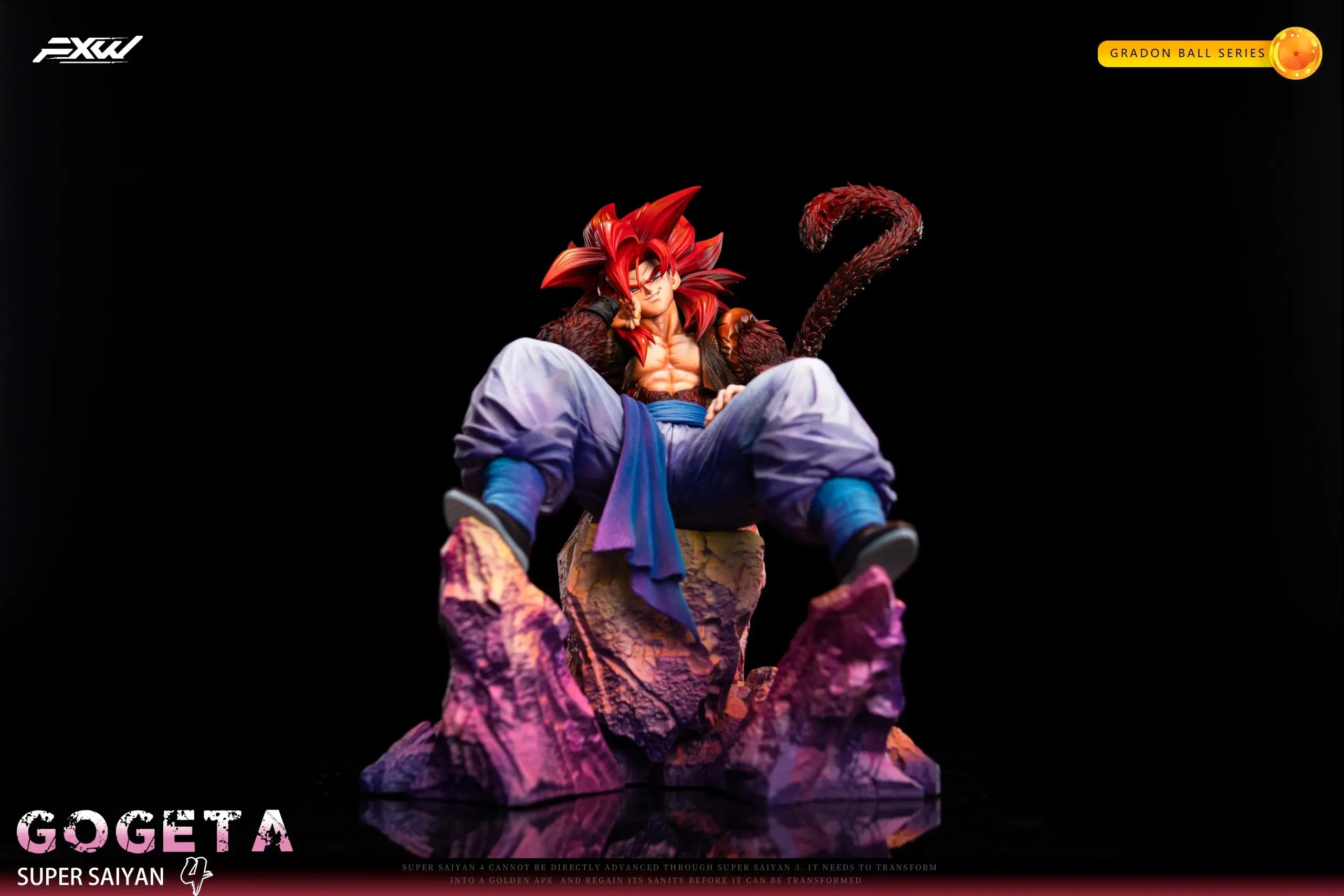FXW Studio - Dragon Ball Super Saiyan 4 Gogeta