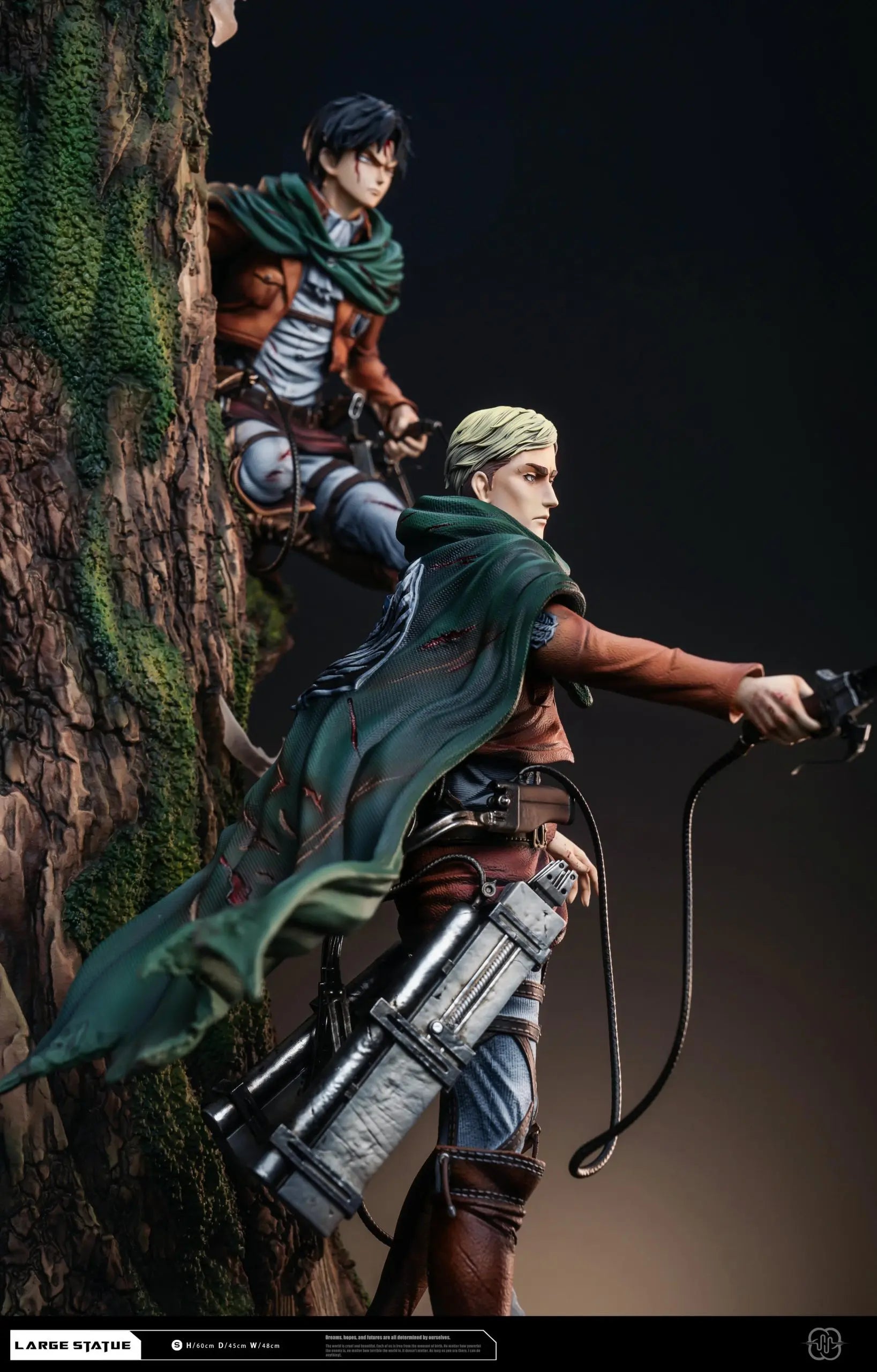 Hertz Studio - Attack On Titan The Sharpest Sword Levi & Erwin