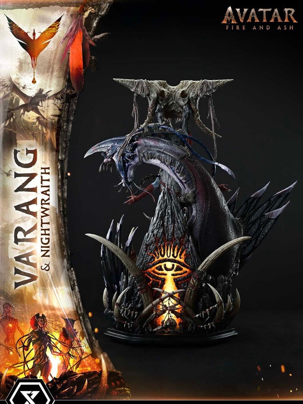 Prime 1 Studio - Real Elite Masterline Avatar: Fire and Ash (Film) Varang X Nightwraith Avatar Legacy Collection REMAVTR-03 REMAVTR-03S (Licensed)