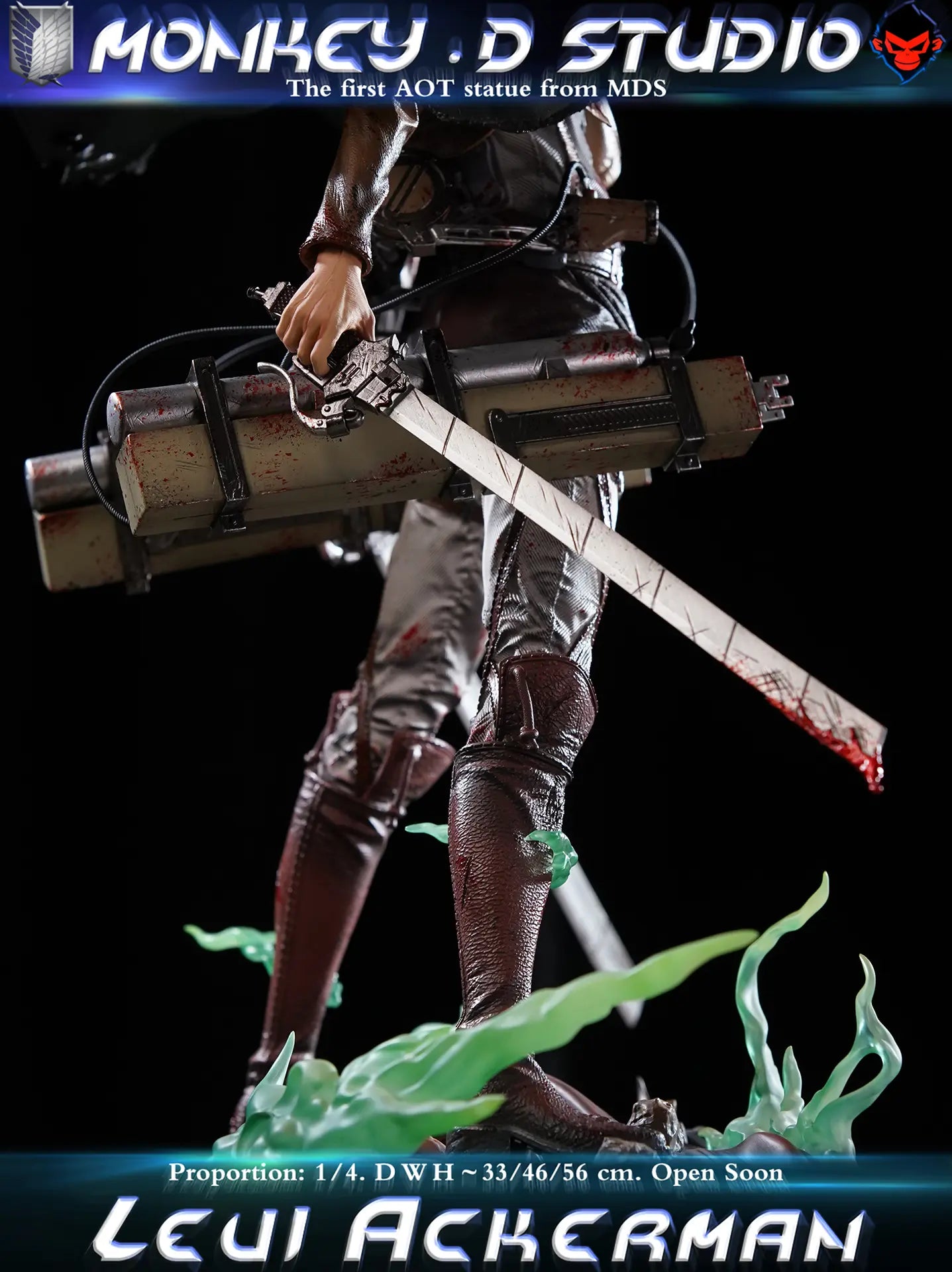 Monkey.D Studio - Attack On Titan Captain Levi