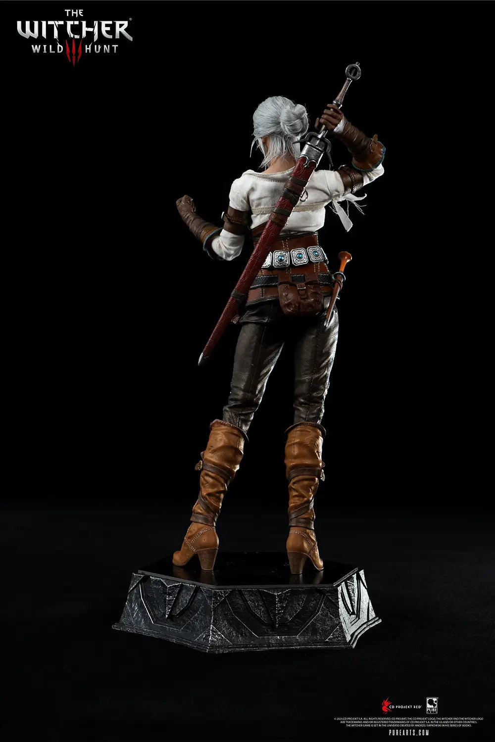 PureArts Studio - The Witcher 3: The Wild Hunt Ciri of the Cintra 1 / 6 Scale Articulated Figure (Licensed)