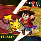 A+ Studio - Pokémon & One Piece Luffy Resonance Series Pikachu & Luffy