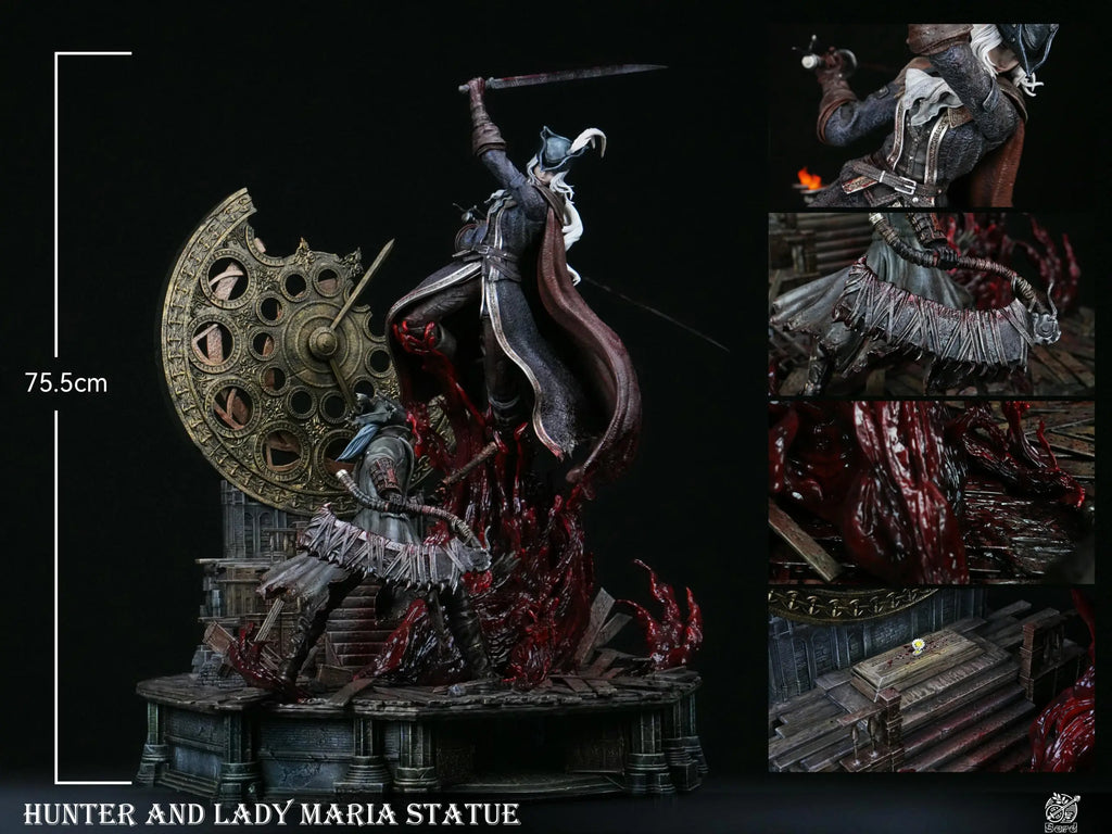 Bard Studio - Bloodborne Fight in the Astral Clock Tower Lady Maria vs. Hunter