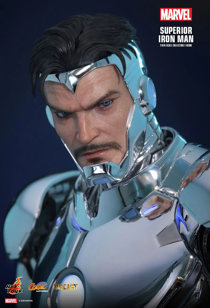 Hottoys - Marvel Comics Superior Iron Man 1/6th scale Collectible Figure CMS026D73 (Licensed)