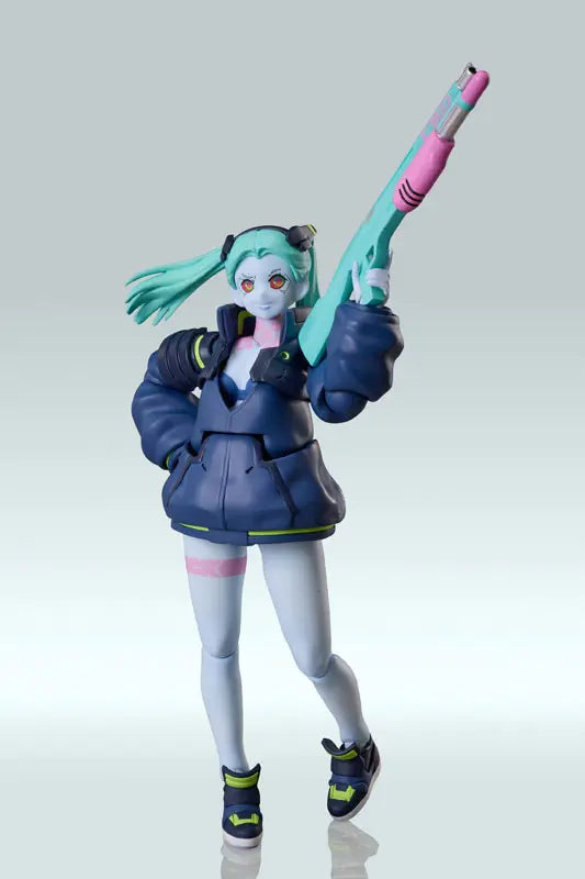 Aniplex - BUZZmod. Cyberpunk: Edgerunners Rebecca Action Figure (Licensed)