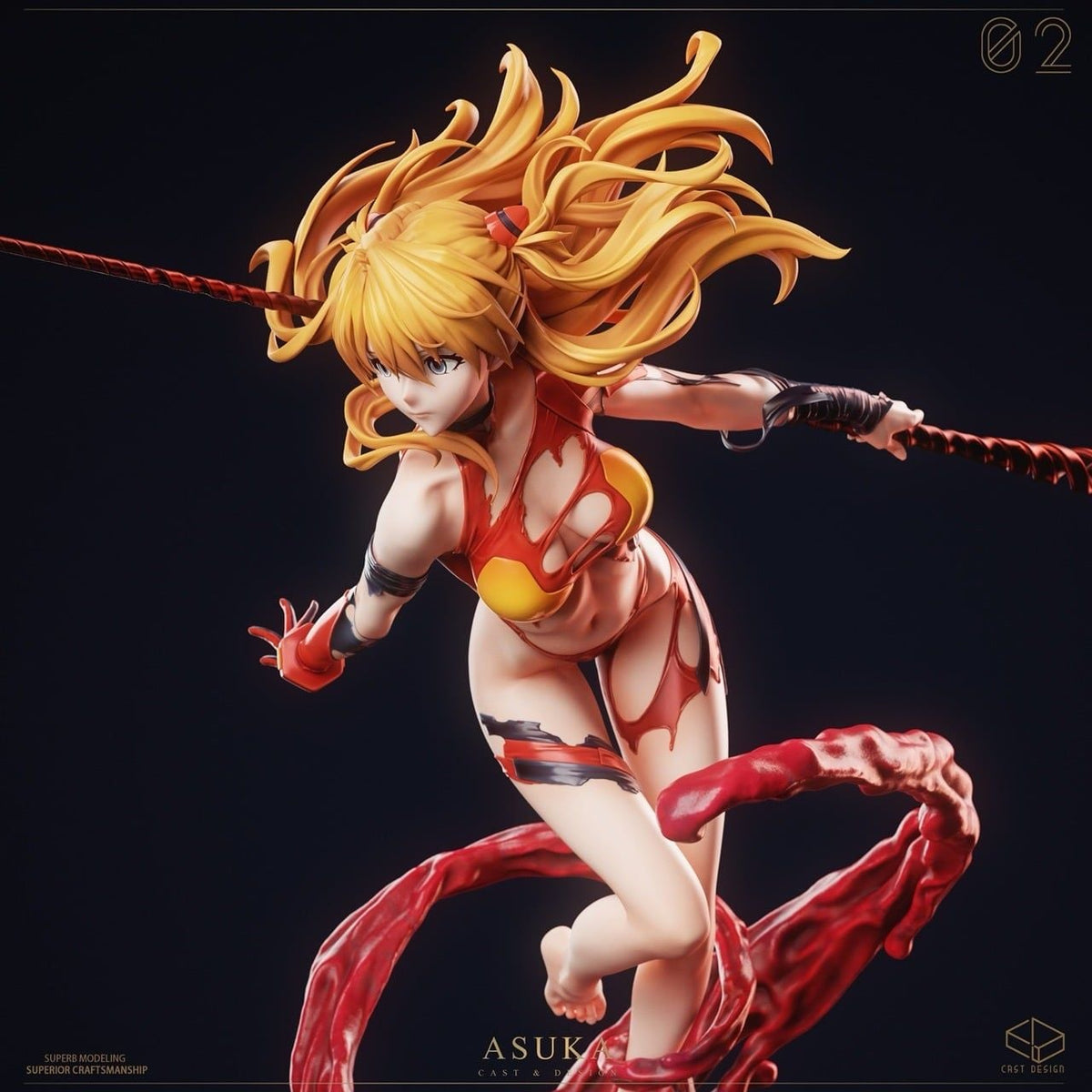 Cast Design Studio - Asuka Evangelion