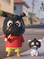 NIUZI Studio - Crayon Shin-chan Robbery Shinnosuke Nohara & Shiro