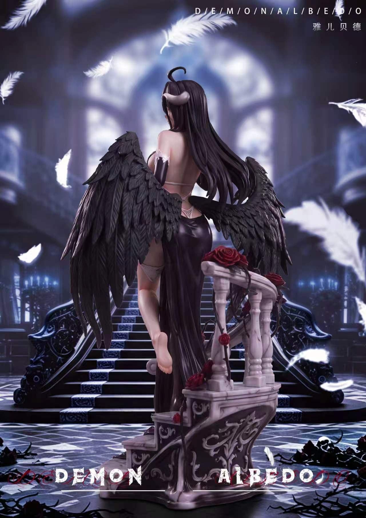 Albedo Overlord figura resina