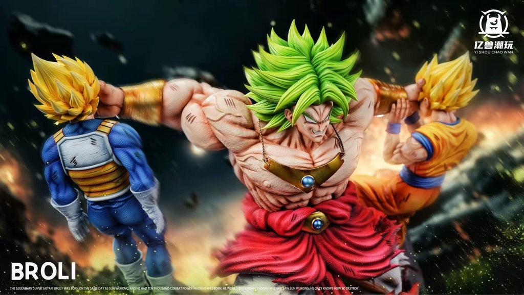 YISHOU Studio - Dragon Ball Broly VS Goku & Vegeta