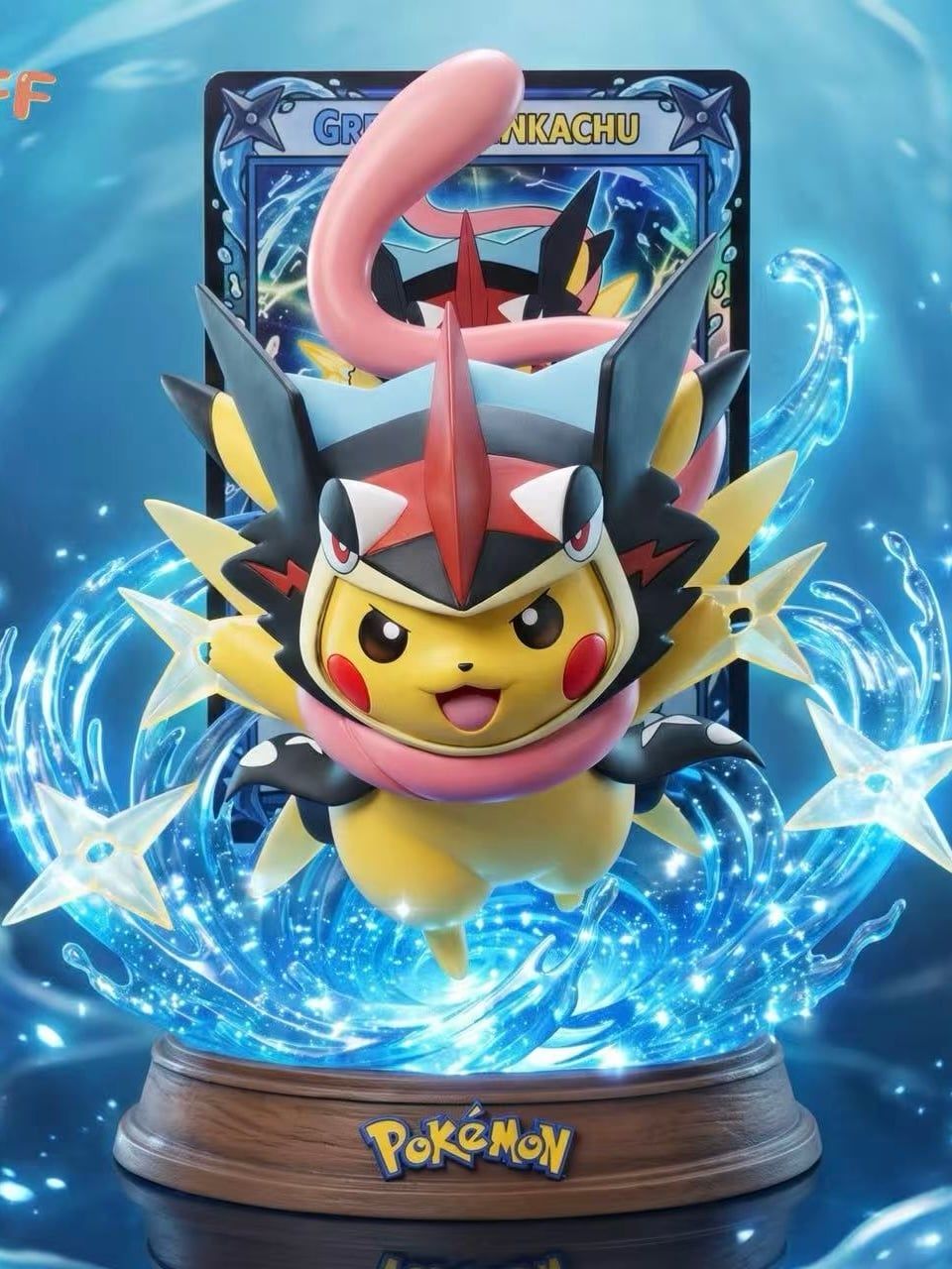 Emo & Puff Studio - Pikachu Cosplay Greninja Pokemon