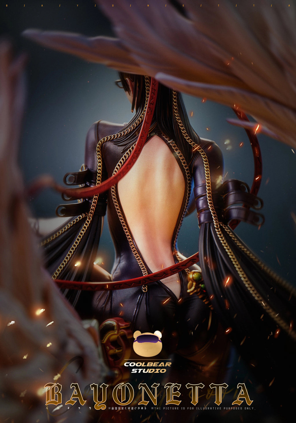 Bayonetta figura resina
