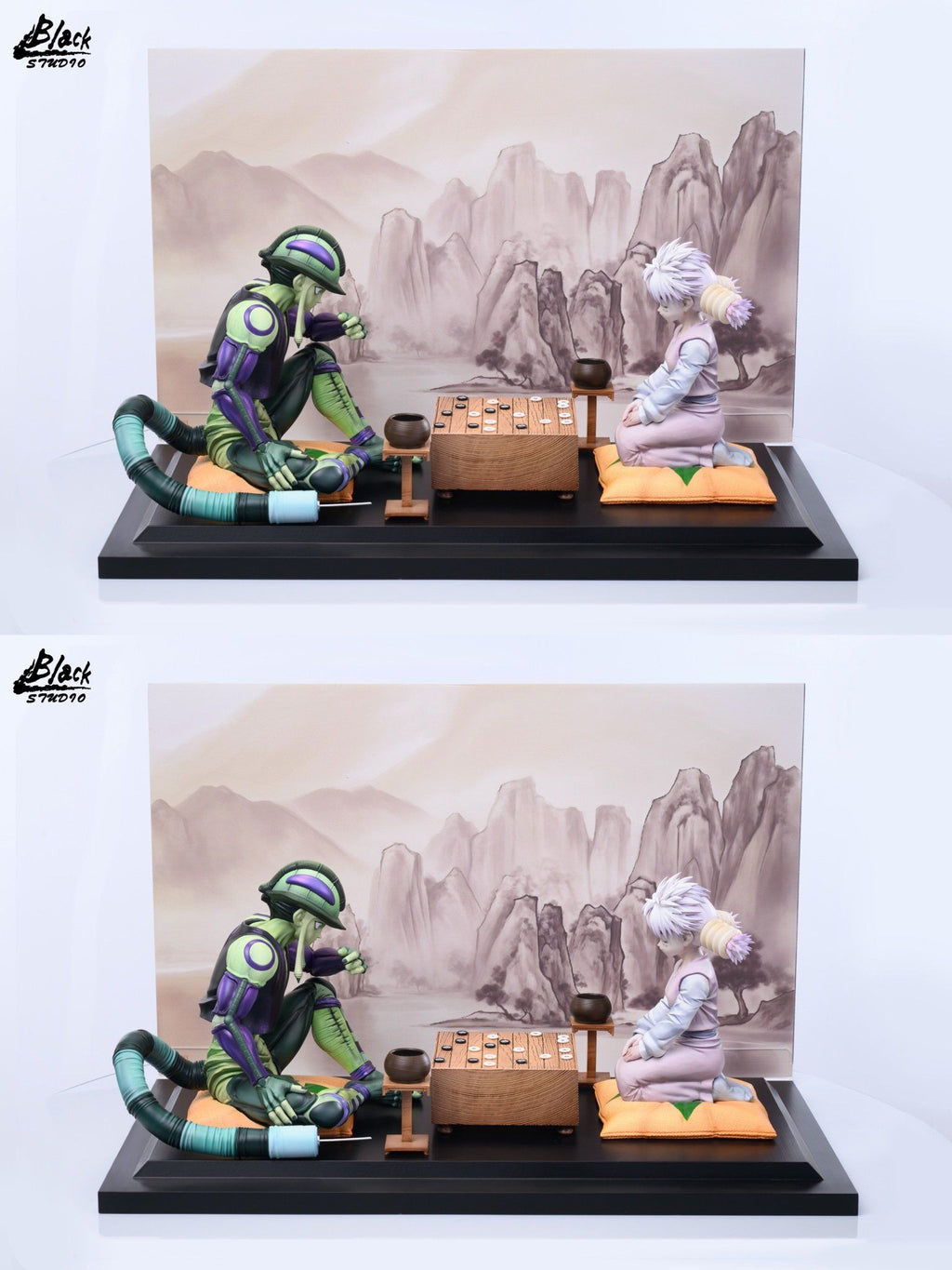 Black Stone Studio - Hunter x Hunter The game of chess between the Meruem and Komugi