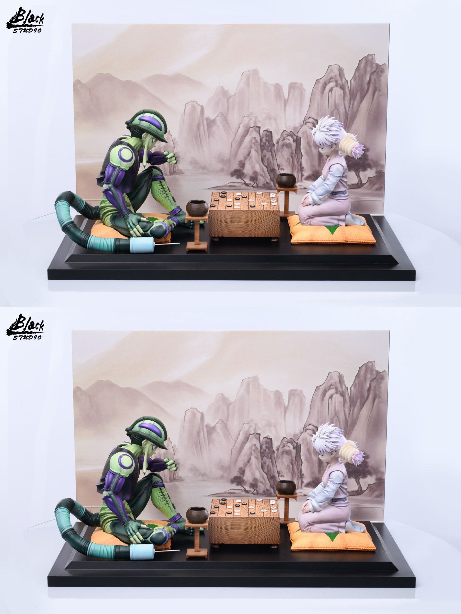 Black Stone Studio - Hunter x Hunter The game of chess between the Meruem and Komugi