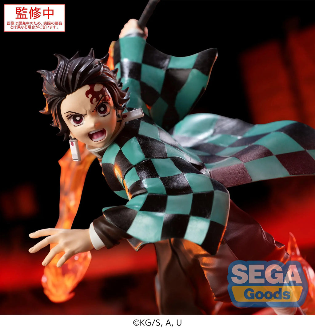 SEGA - XrossLink Anime Demon Slayer: Kimetsu no Yaiba Figure Tanjiro Kamado X Giyu Tomioka X Akaza (Licensed)