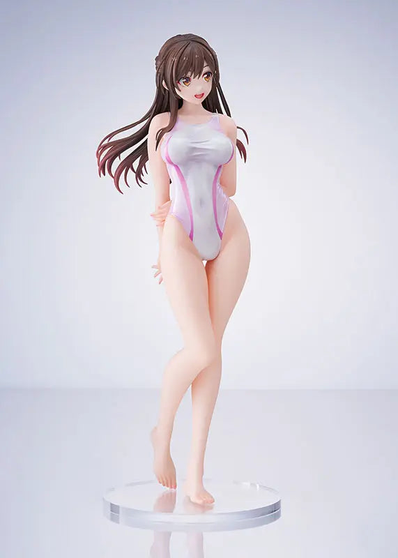 AMAKUNI - Rent-A-Girlfriend Chizuru Mizuhara Competition Swimsuit Ver. 1/7 Complete Figure (Licensed)