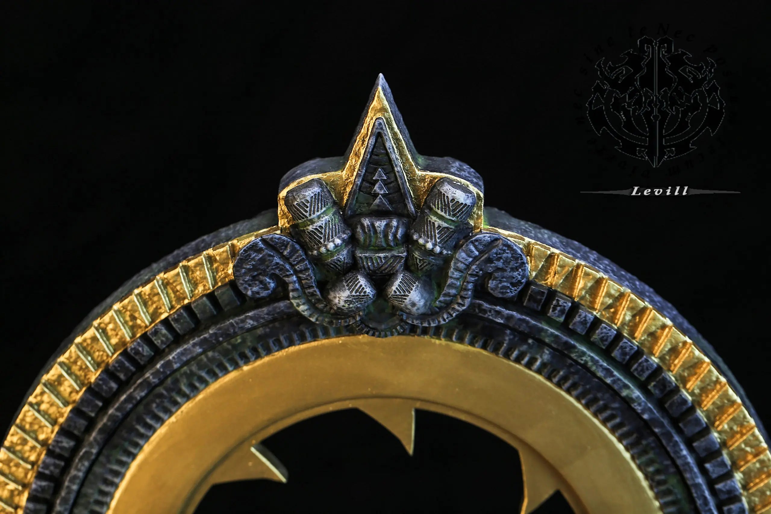 Levill studio - Black Panther on Throne