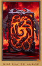 HEX Collectibles - Blizzard Official Licensed peripheral Hearthstone Deathwing card art statue HEXFRAME05 (Licensed)