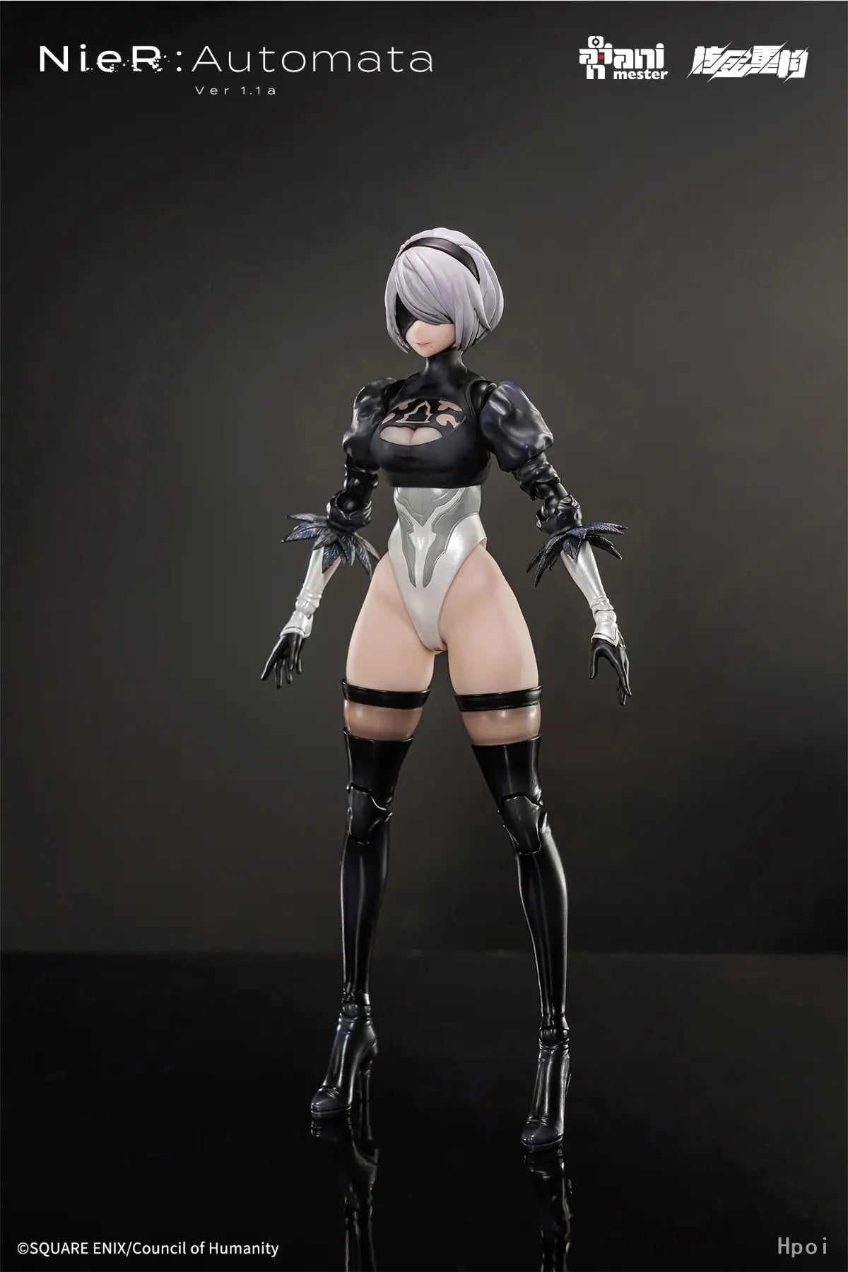 AniMester X Nuclear Gold Reconstruction - YoRHa No.2 Type B - 1/9 Scale Action Figure (Licensed)
