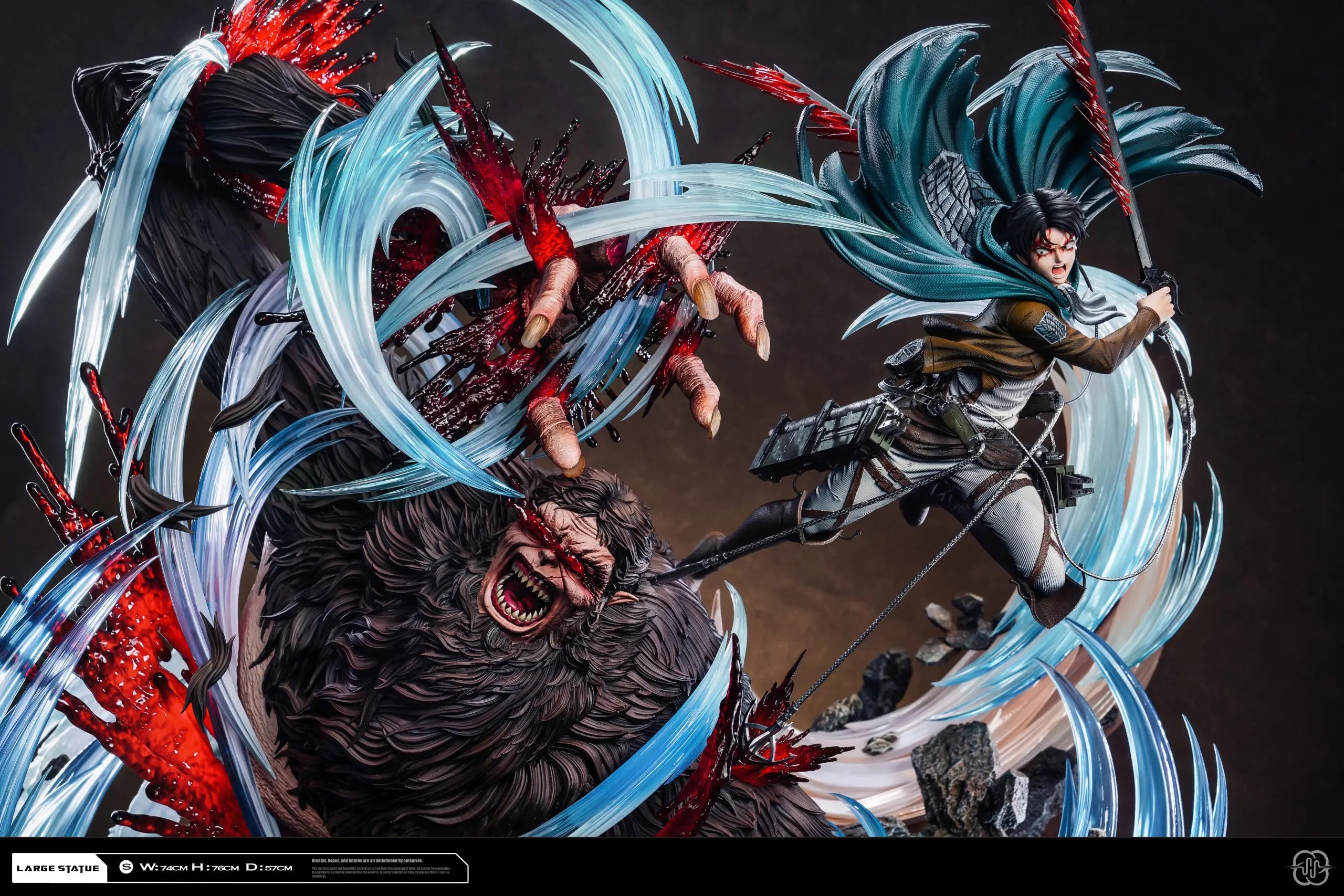 Hertz Studio - Attack on Titan 2.0 Ackerman Levi vs Zeke