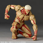 Kaiyodo - Revoltech Amazing Yamaguchi Attack on Titan Armored Titan & Female Titan (Licensed)