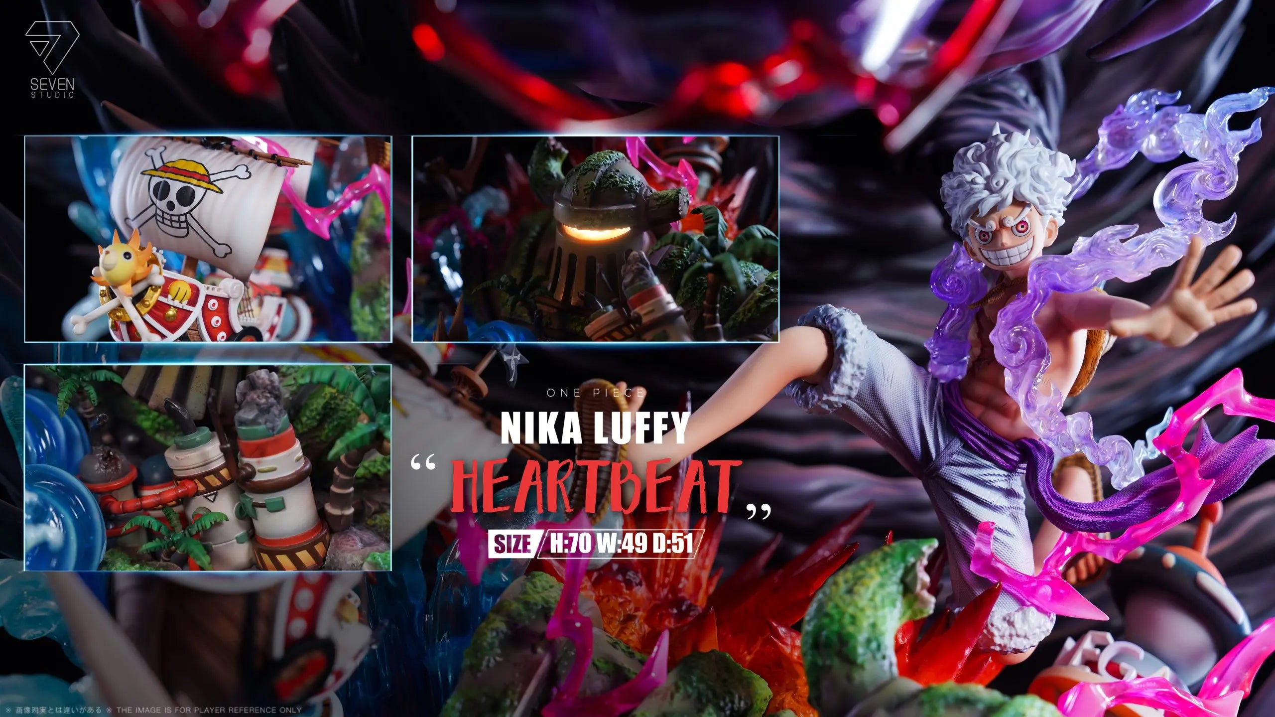 Seven Studio - One Piece Warhead Nika Luffy