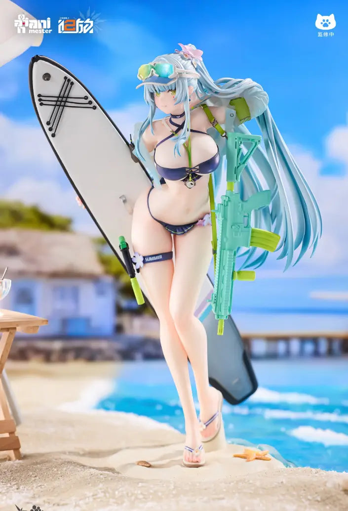 AniMester - Girls' Frontline 2: Exilium HK416 Cerulean Breaker Ver. 1/7 Figure (Licensed)