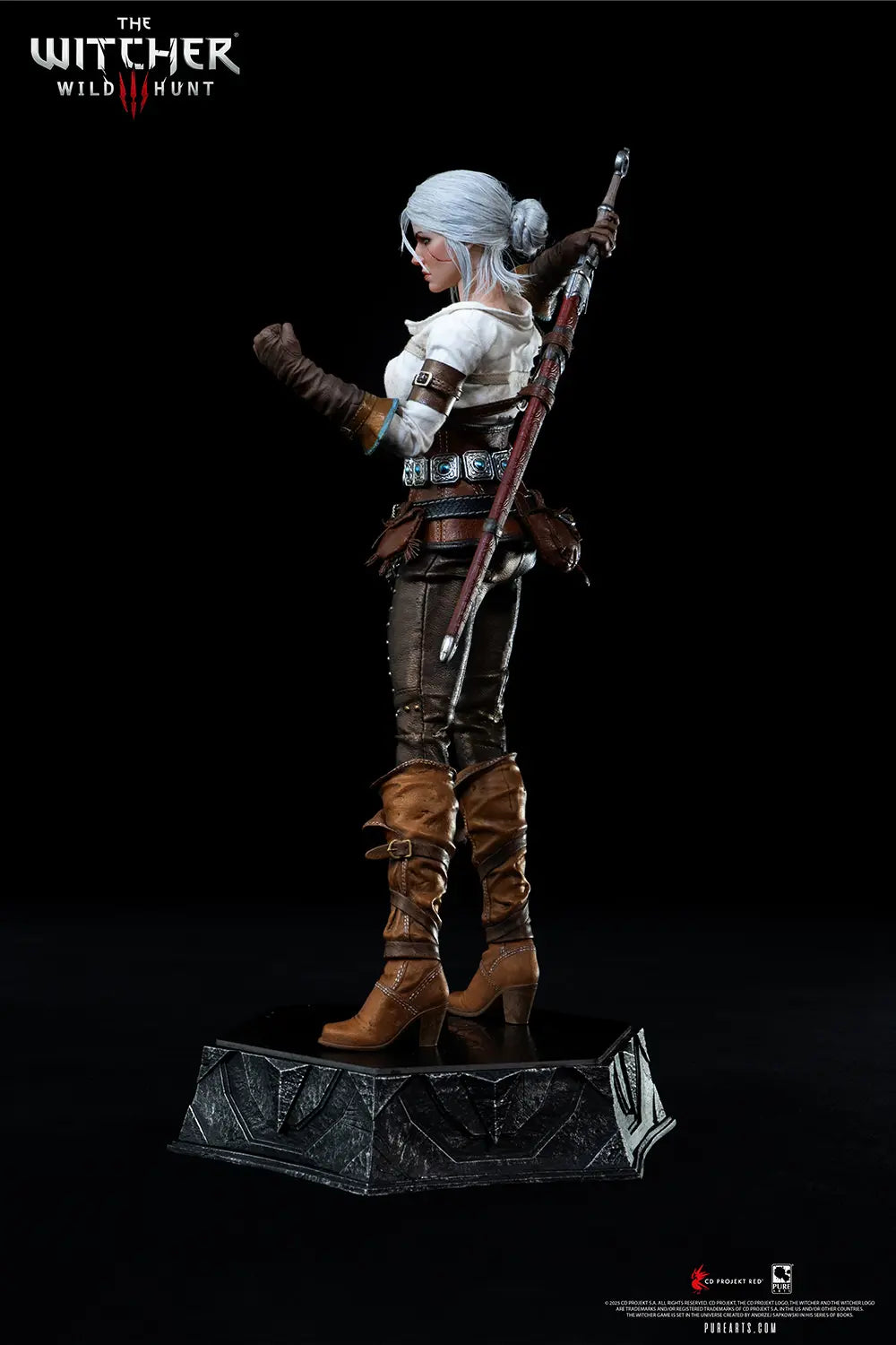 PureArts Studio - The Witcher 3: The Wild Hunt Ciri of the Cintra 1 / 6 Scale Articulated Figure (Licensed)