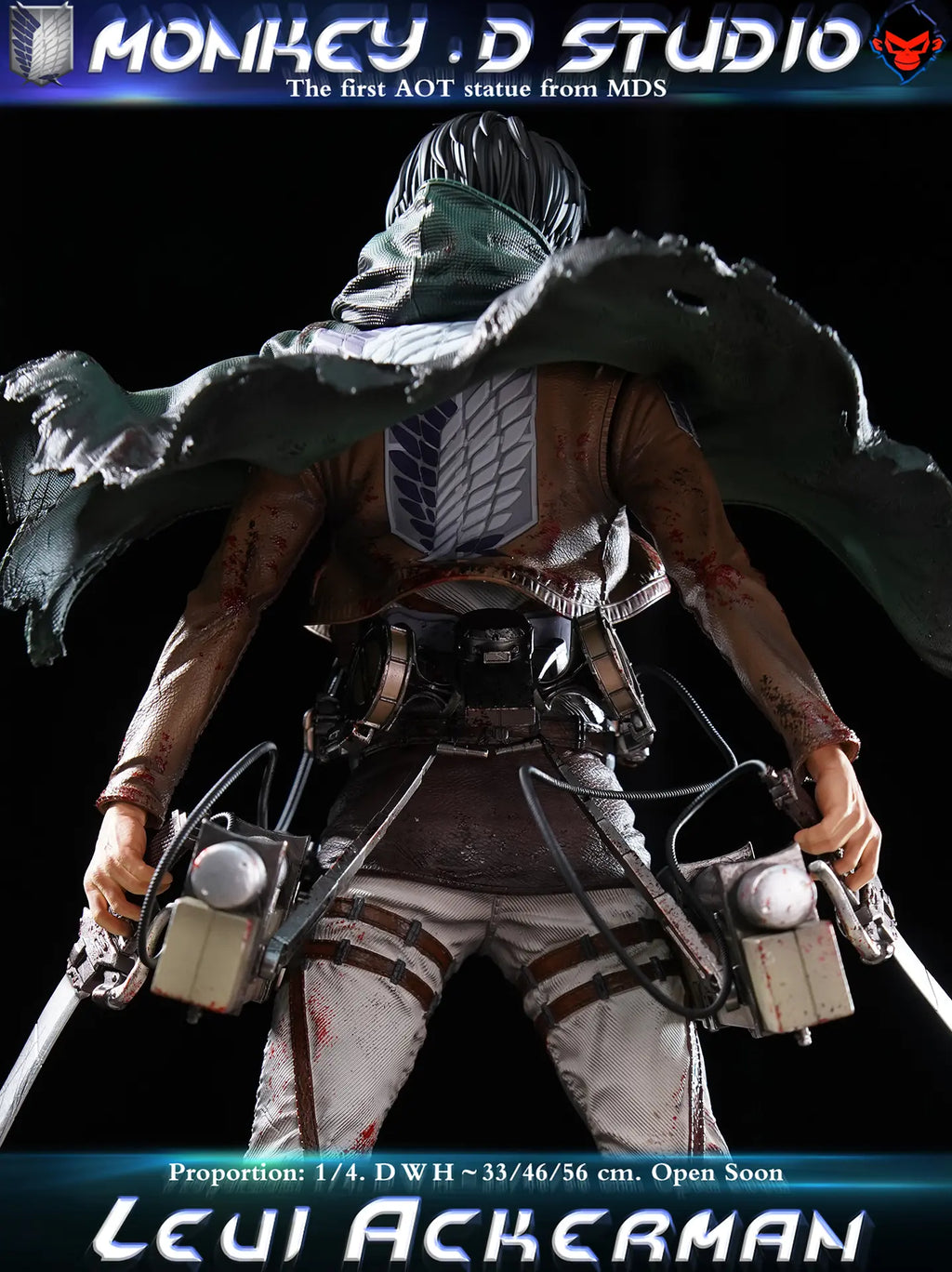 Monkey.D Studio - Attack On Titan Captain Levi