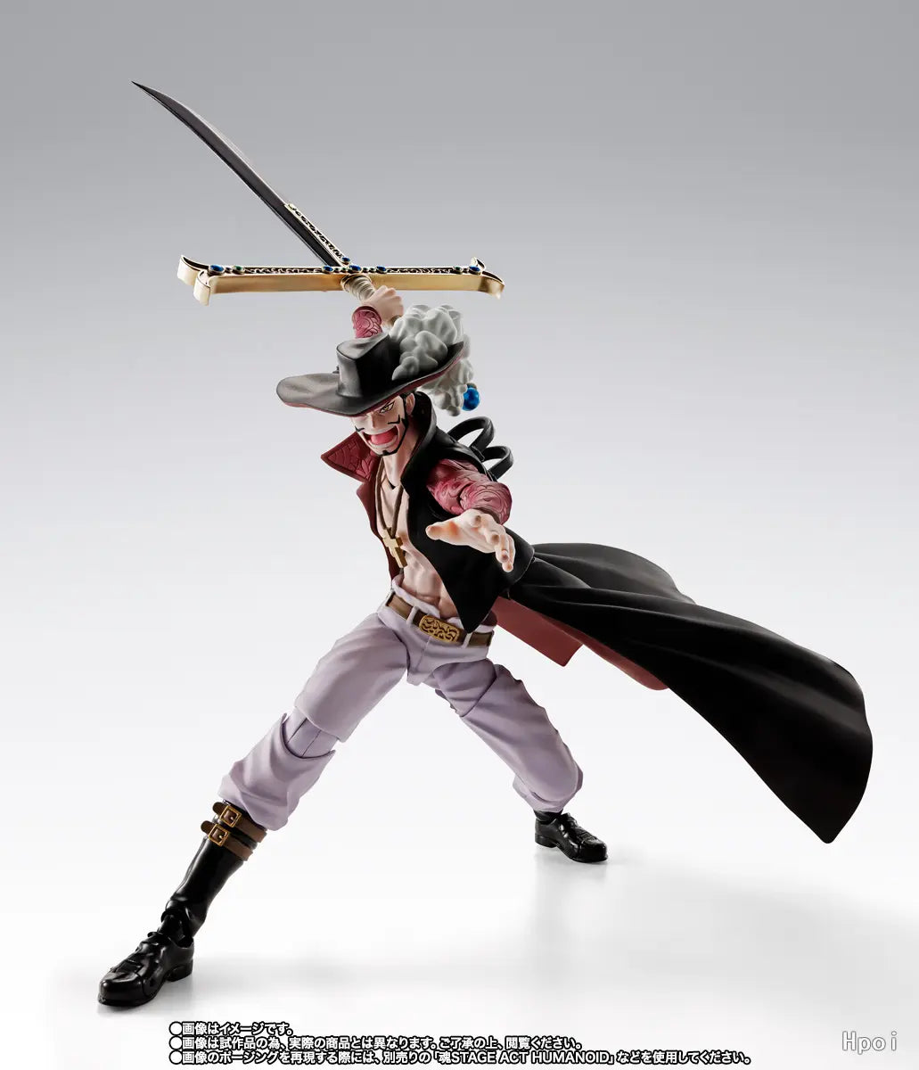 BANDAI - One Piece S.H.Figuarts Dracule Mihawk Hawkeye (Licensed)