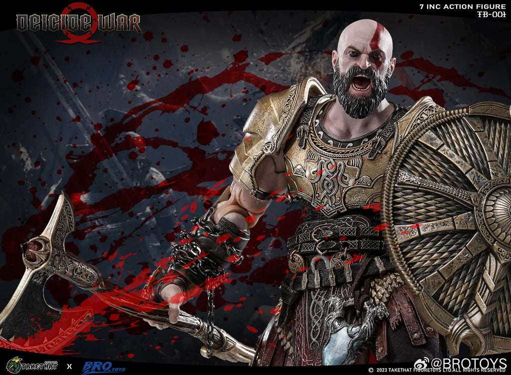 Brotoys Studio & TAKETHAT Studio - God of War Kratos ACTION FIGURE DEICIDE WAR DELUXE EDITION TB001