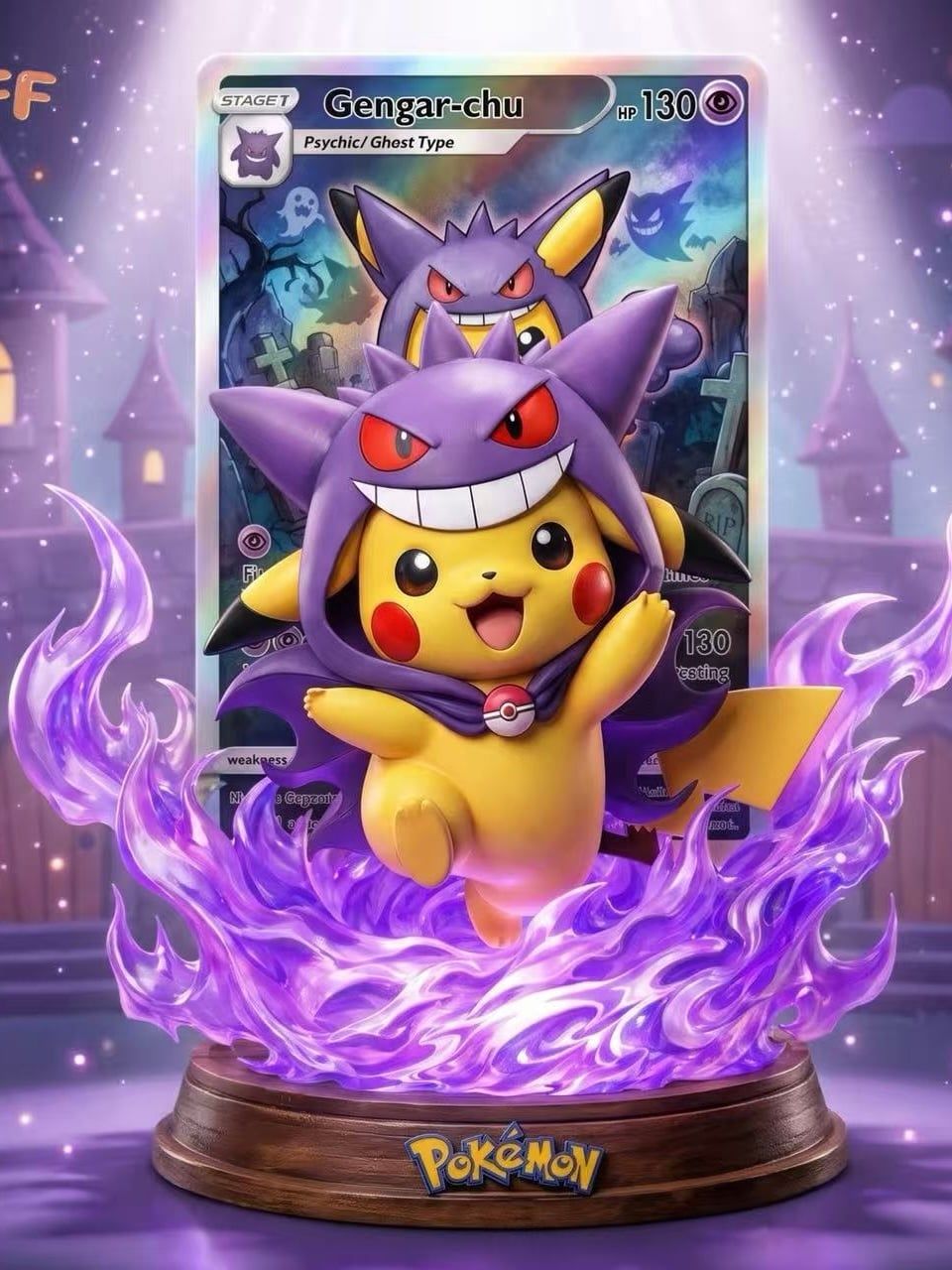 Emo & Puff Studio - Pikachu cos Gengar Pokemon