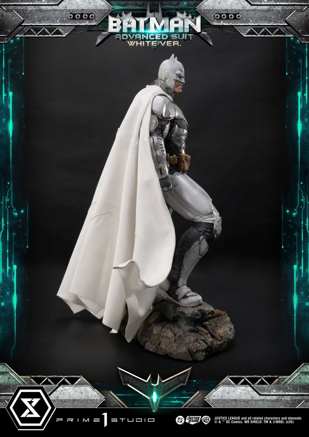 Prime 1 Studio - Batman Advanced Suit White Ver. Justice League