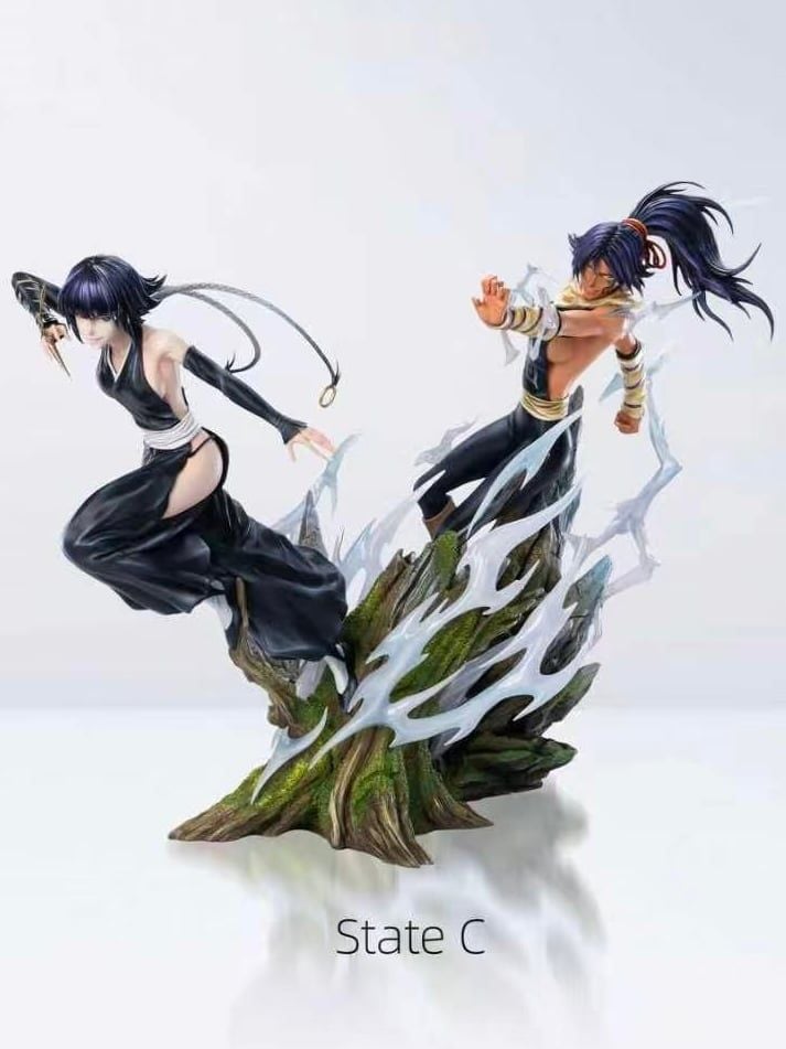 POP.ART Studio - Soi Fon & Yoruichi Shihouin Bleach
