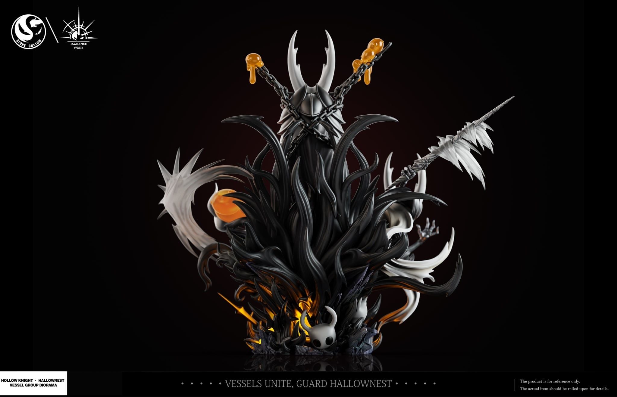 Stone Custom x Radiance Studio - Hallownest Vessel Group Hollow Knight