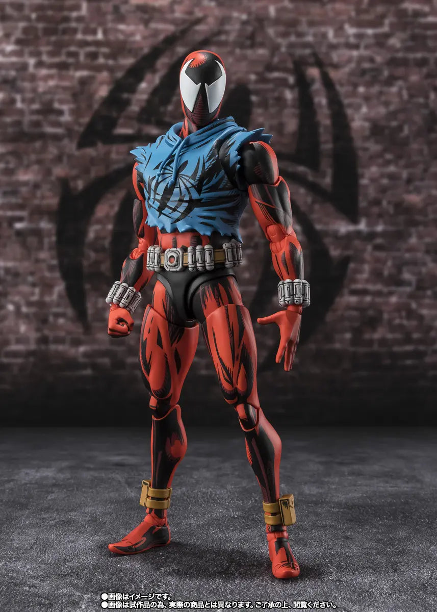 BANDAI - S.H.Figuarts SCARLET SPIDER (Spider-Man: Across the Spider-Verse) (Licensed)