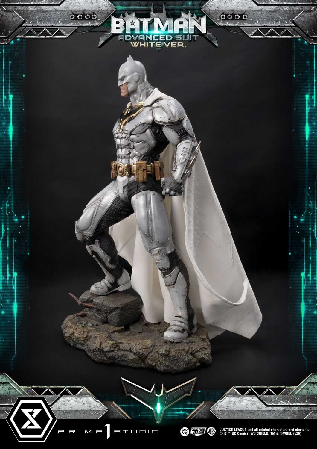 Prime 1 Studio - Batman Advanced Suit White Ver. Justice League