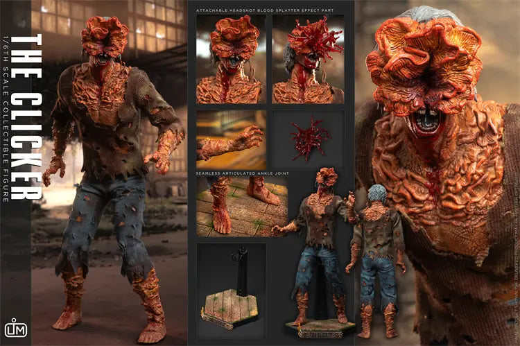 LIMTOYS Studio - The Last of Us 1/6 LIM013 Joel & Ellie & Clicker Figure Set