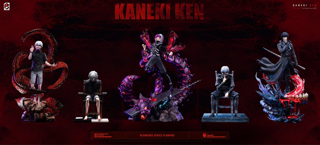 Black And White Studio - Tokyo Ghoul CCG's Strongest Force Black Reaper Ken Kaneki