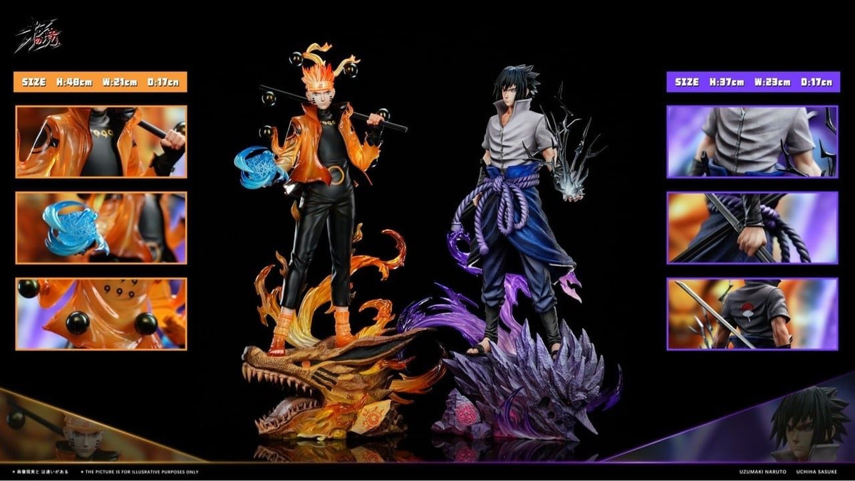 Ji Zhi Jing Studio - Naruto & Sasuke Naruto