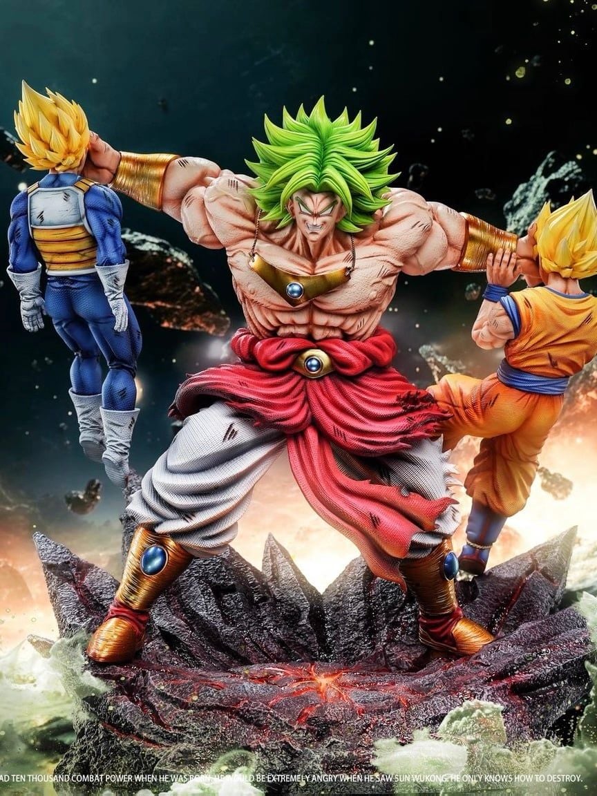 YISHOU Studio - Dragon Ball Broly VS Goku & Vegeta