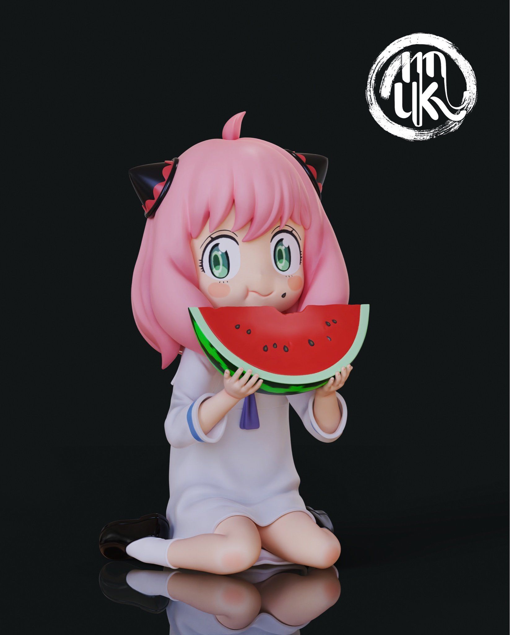 MoKu Studio - Spy x Family Anya eating watermelon