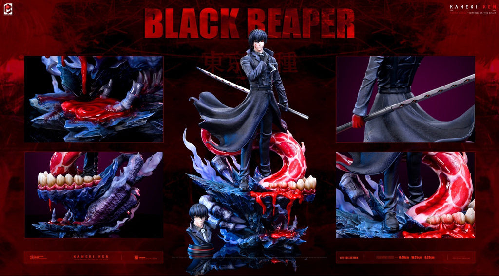 Black And White Studio - Tokyo Ghoul CCG's Strongest Force Black Reaper Ken Kaneki