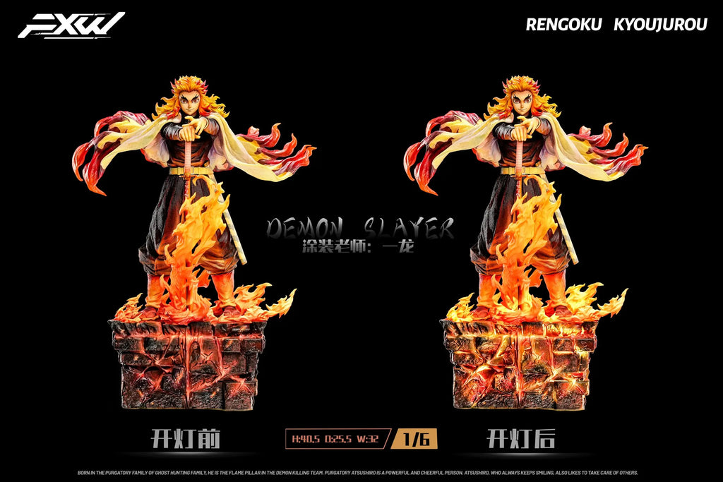 FXW Studio - Demon Slayer Nine Hashira Series Flame Hashira Rengoku Kyojuro