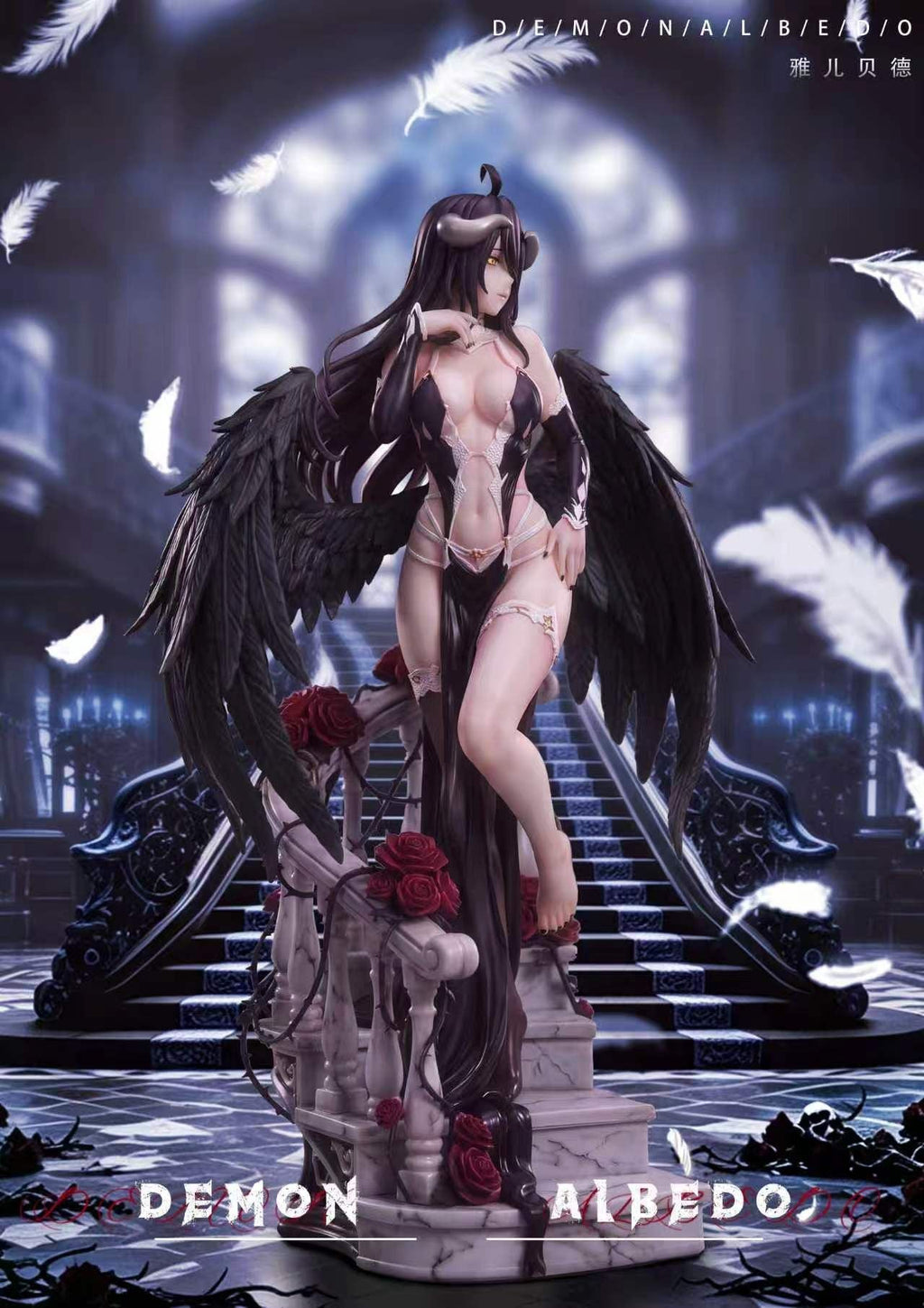 Albedo Overlord figura resina