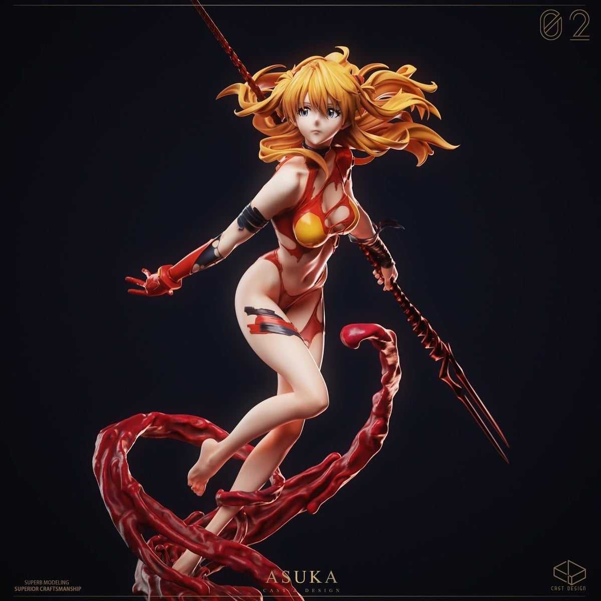 Cast Design Studio - Asuka Evangelion