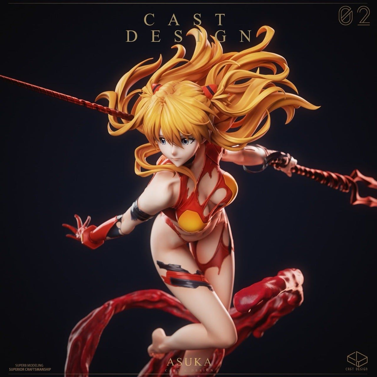 Cast Design Studio - Asuka Evangelion