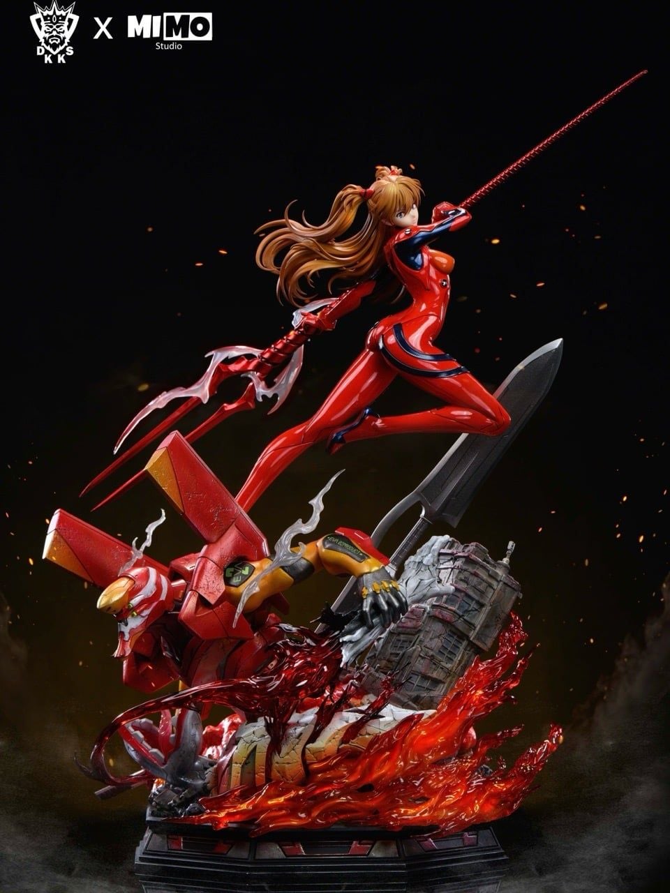 Mimo x Dark King Studio - Soryu Asuka Evangelion