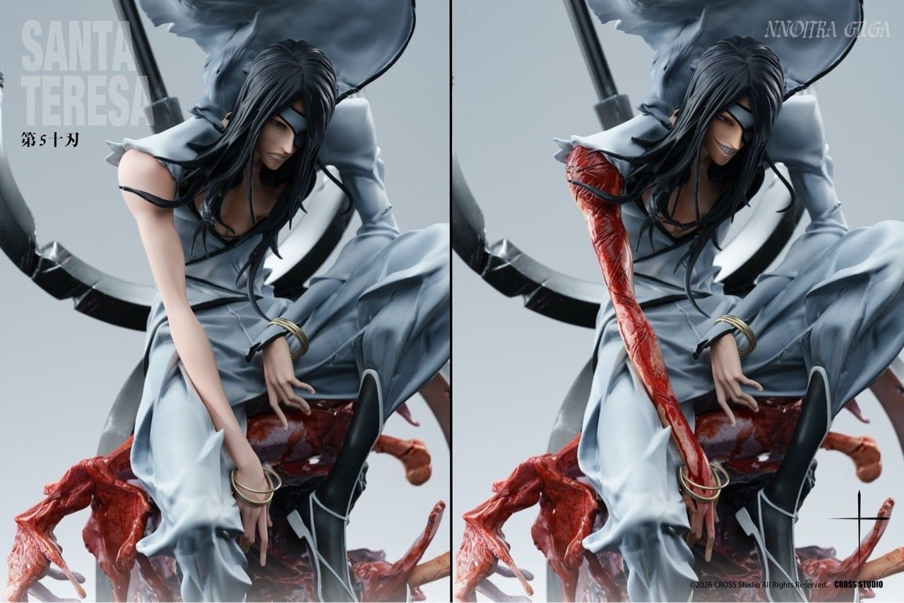 Nnoitra Gilga Bleach figura resina