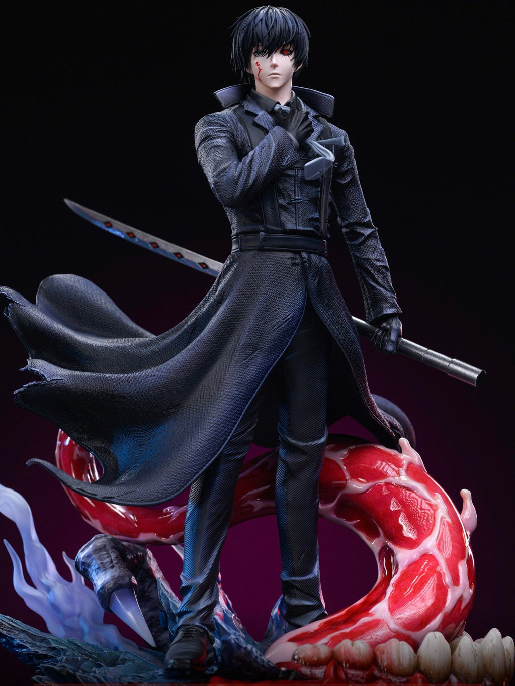 Black And White Studio - Tokyo Ghoul CCG's Strongest Force Black Reaper Ken Kaneki